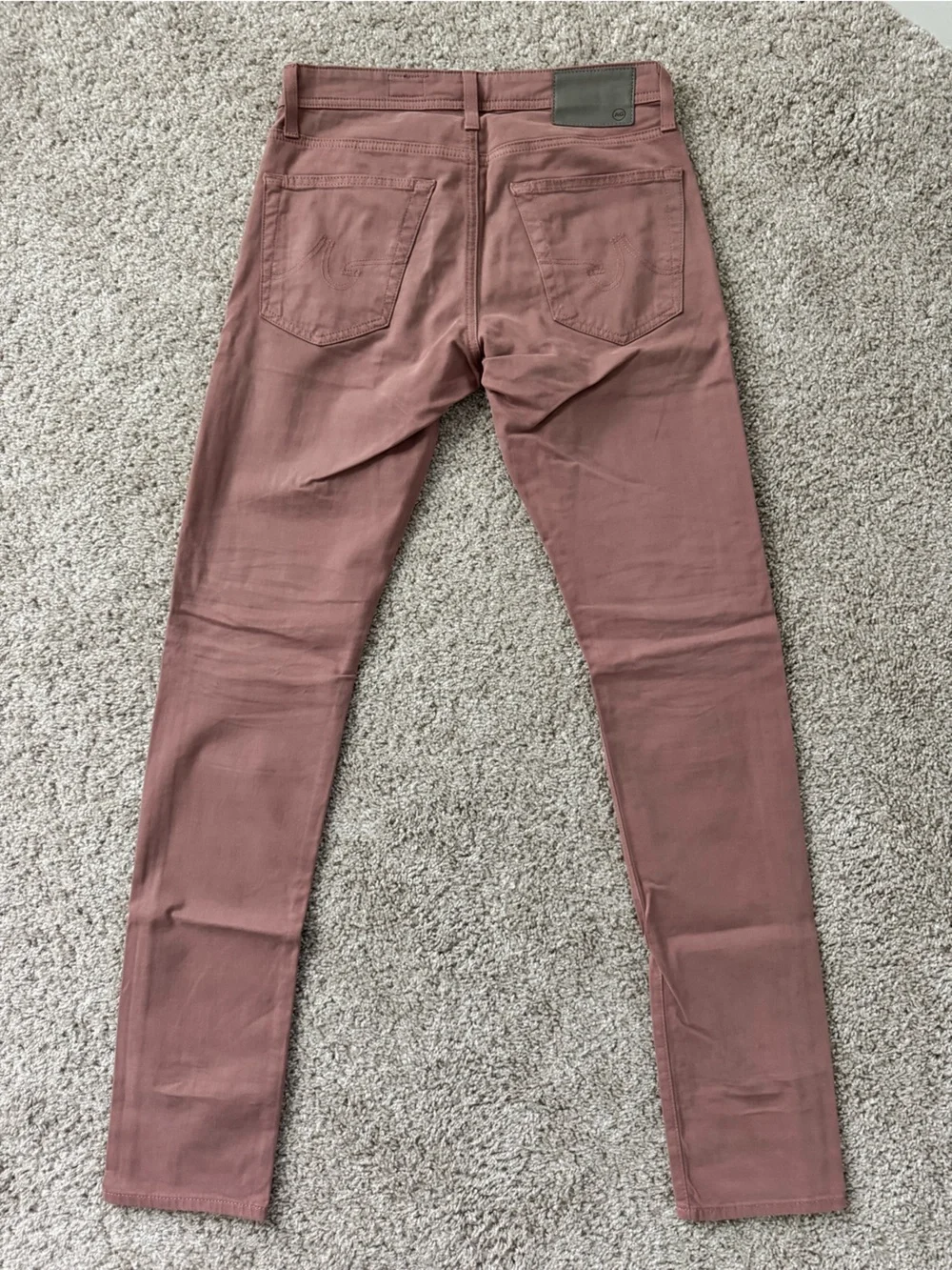 AG Adriano Goldschmied The Dylan Slim Skinny Pants in Dusty Rose